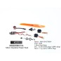 K0604-Mini Sopwith Pup Biplan 378mm Kit PNP découpe laser balsa DW Hobby - K0604
