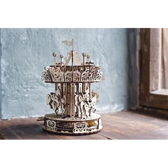 UG-70129-UGEARS Puzzle 3D Wood Ride Ride - UG-70129