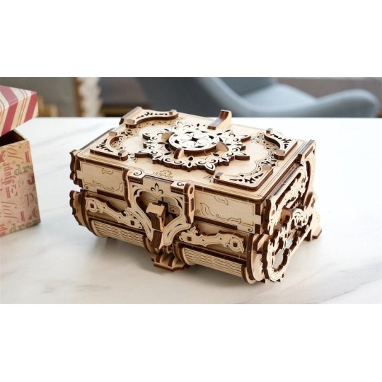 UG-70089-Ancient Puzzle Box 3D wood UGEARS