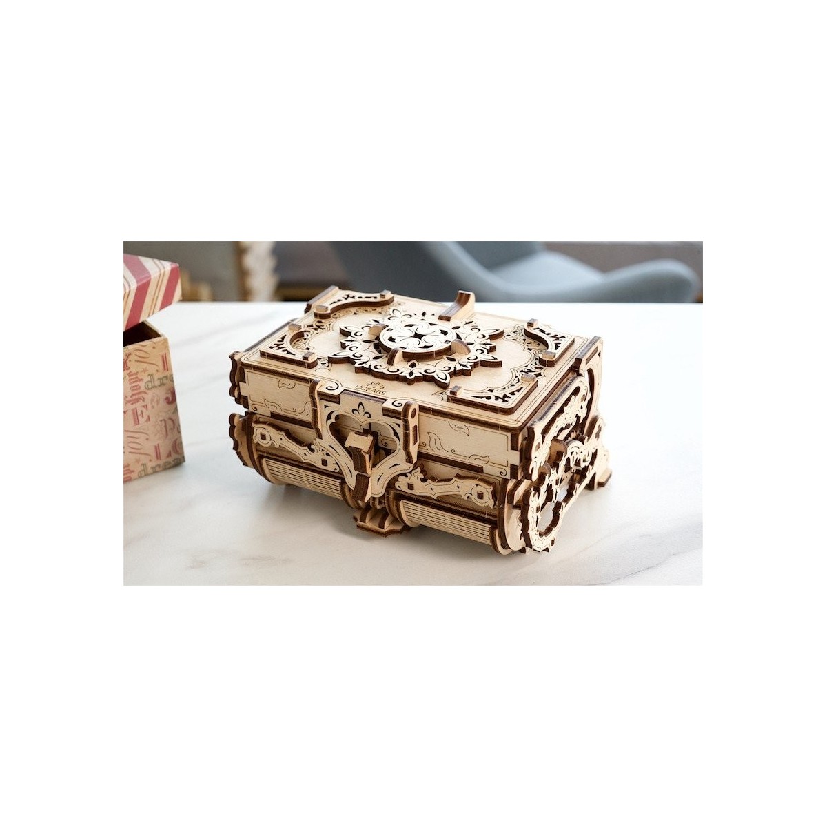 Boîte Antique Puzzle 3D bois UGEARS UGEARS UG-70089 - 3