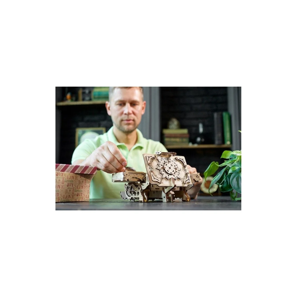 Ancient Puzzle Box 3D wood UGEARS UGEARS UG-70089 - 7