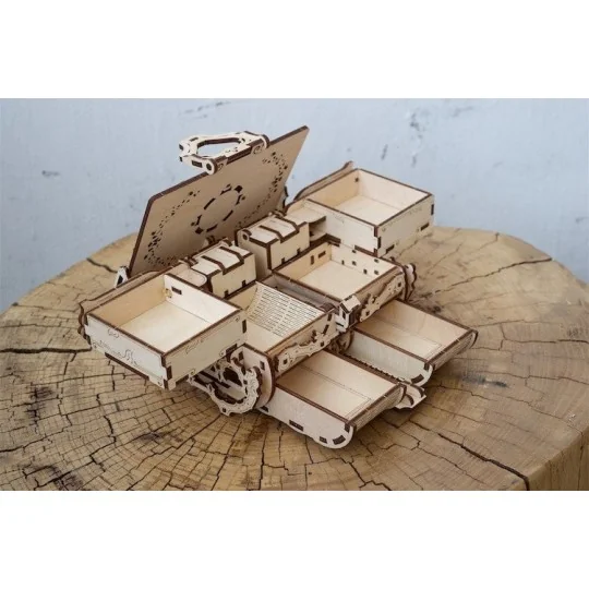 Boîte Antique Puzzle 3D bois UGEARS UGEARS UG-70089 - 11 UG-70089-Boîte Antique Puzzle 3D bois UGEARS - UG-70089
