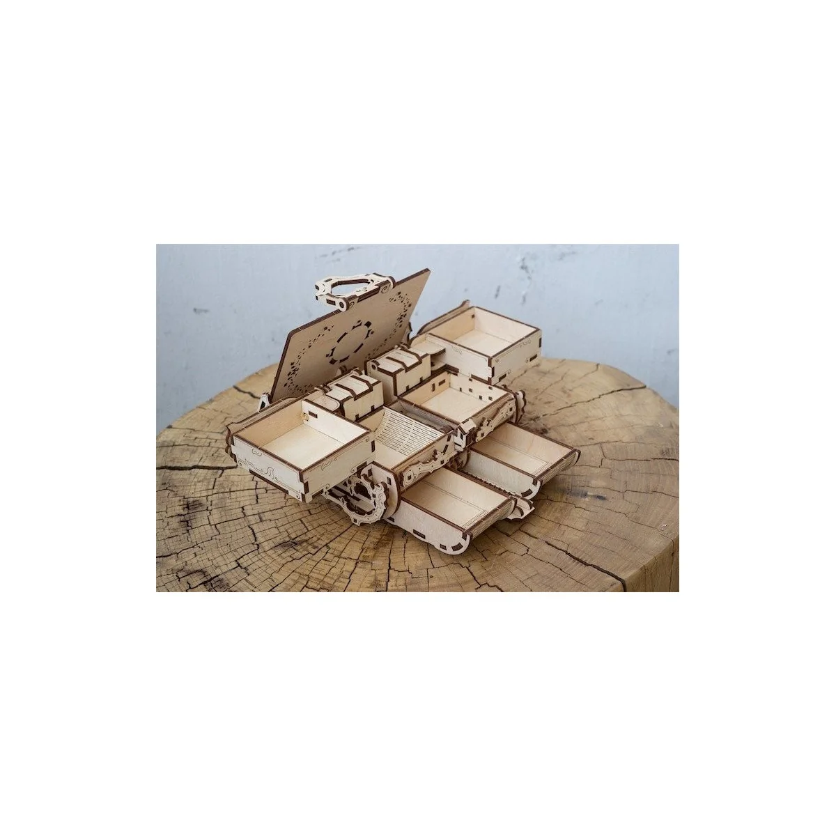 Ancient Puzzle Box 3D wood UGEARS UGEARS UG-70089 - 11