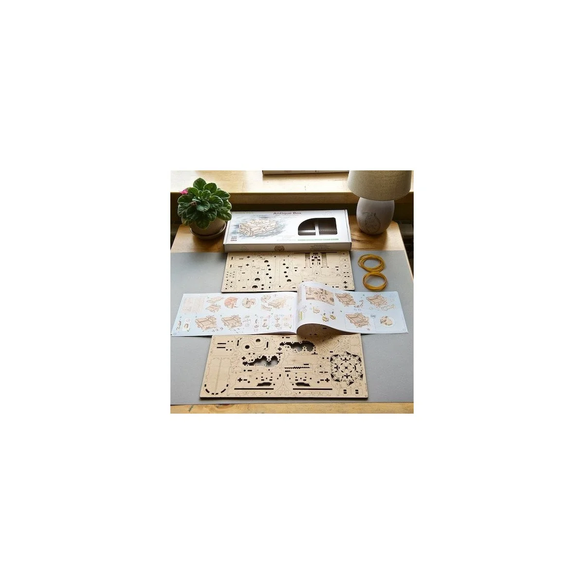 Boîte Antique Puzzle 3D bois UGEARS UGEARS UG-70089 - 12 Boîte Antique Puzzle 3D bois UGEARS UGEARS UG-70089 - 12