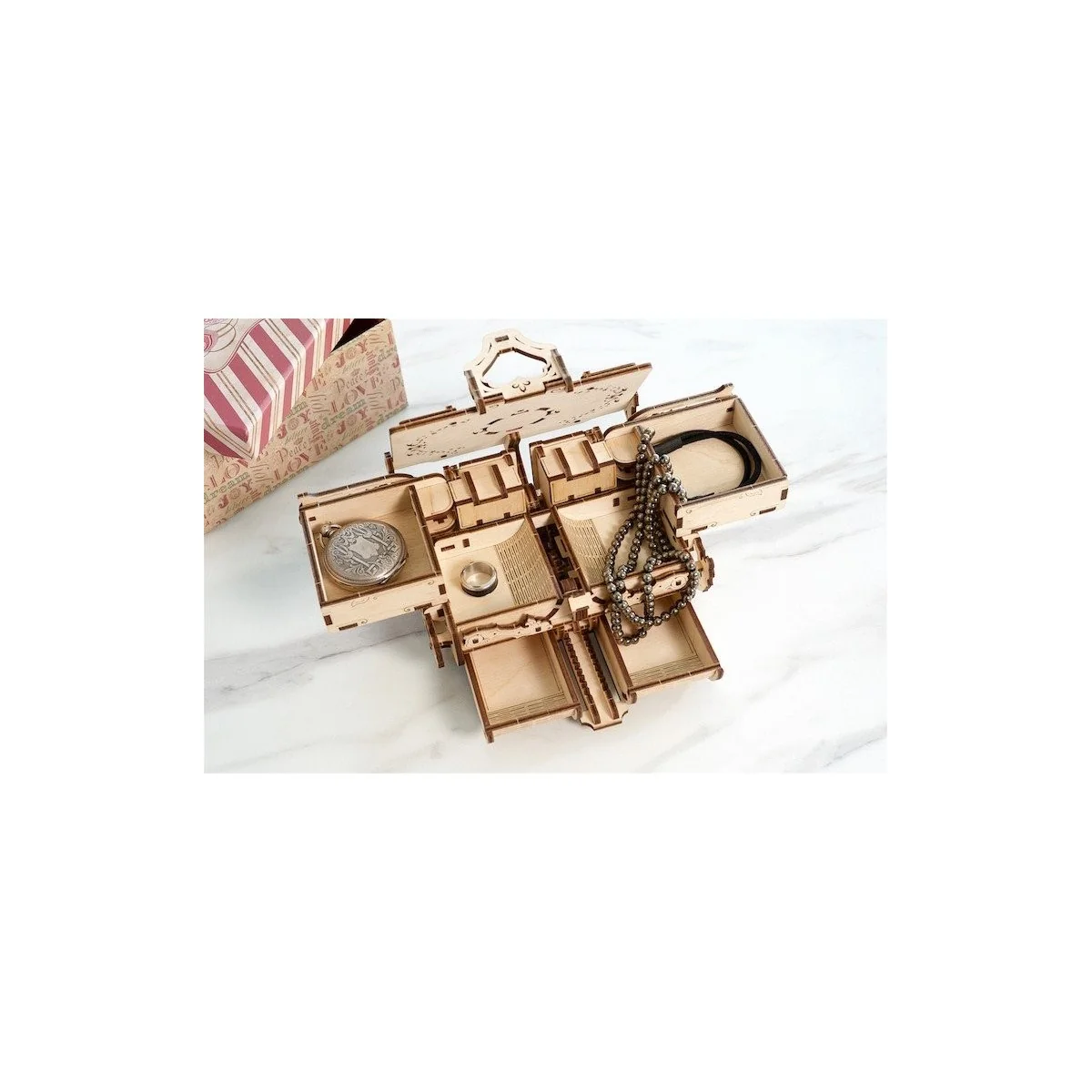 Ancient Puzzle Box 3D wood UGEARS UGEARS UG-70089 - 13 Ancient Puzzle Box 3D wood UGEARS UGEARS UG-70089 - 13