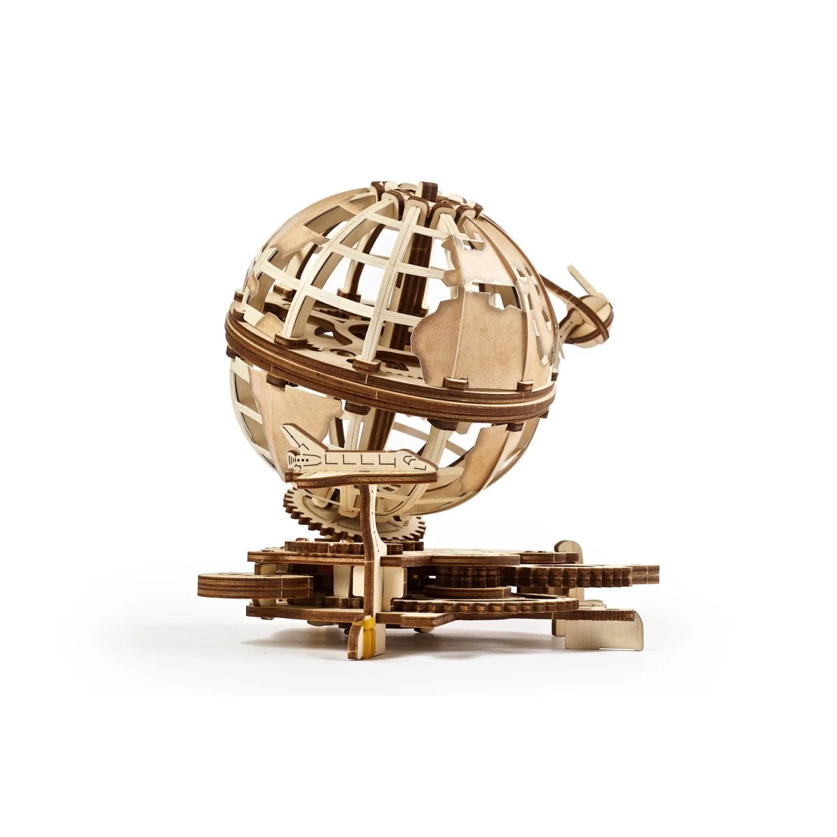 Globus Puzzle 3D bois UGEARS UGEARS UG-70128 - 3 Globus Puzzle 3D bois UGEARS UGEARS UG-70128 - 3