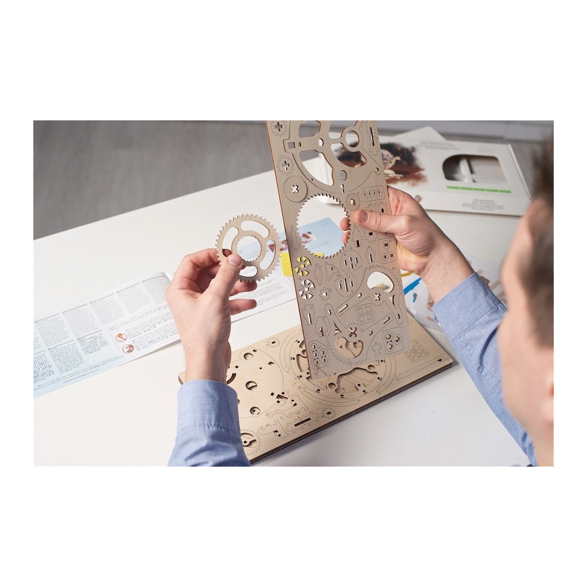 Globus Puzzle 3D wood UGEARS UGEARS UG-70128 - 4