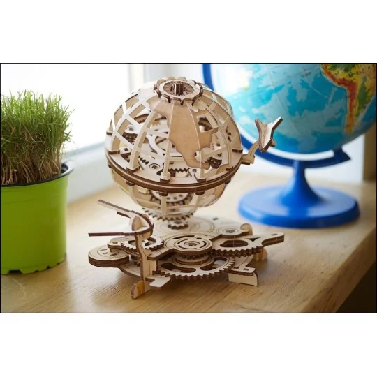 UG-70128-Globus Puzzle 3D wood UGEARS
