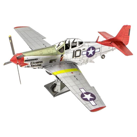 ICX142-Iconx Avion P-51D Mustang Tuskegee Airmen Metal Earth - ICX142