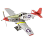 ICX142-Iconx P-51D Mustang Tuskegee Airmen Metal Earth Airplane - ICX142