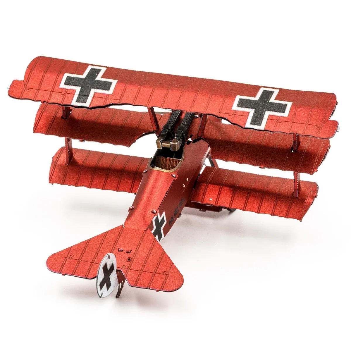 Fokker Dr.I Metal Earth Triplane Aircraft Metal Earth MMS210 - 3