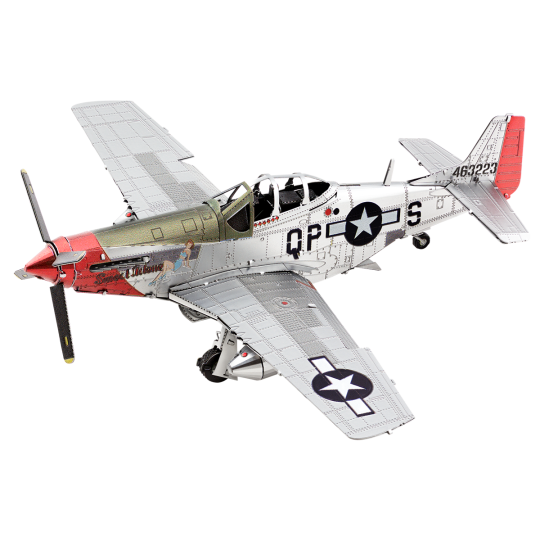 MMS180-Avion P-51D Mustang Sweet Arlene Metal Earth - MMS180