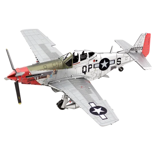 Avion P-51D Mustang Sweet Arlene Metal Earth Metal Earth MMS180 - 1 MMS180-Avion P-51D Mustang Sweet Arlene Metal Earth - MMS180