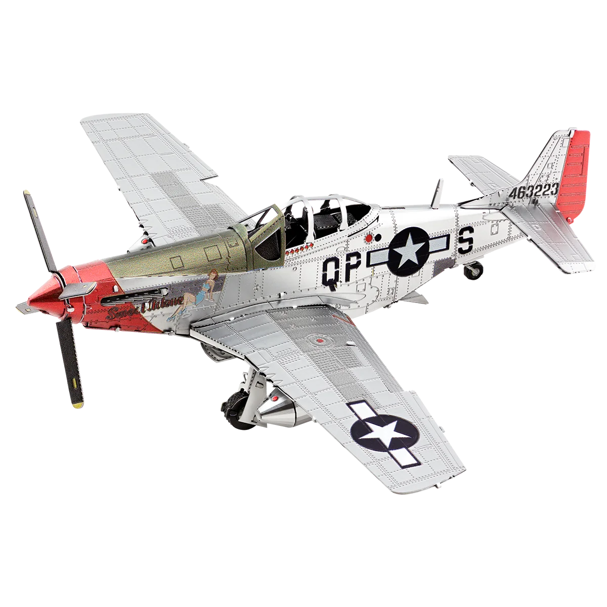 Avion P-51D Mustang Sweet Arlene Metal Earth Metal Earth MMS180 - 1 Avion P-51D Mustang Sweet Arlene Metal Earth Metal Earth MMS180 - 1