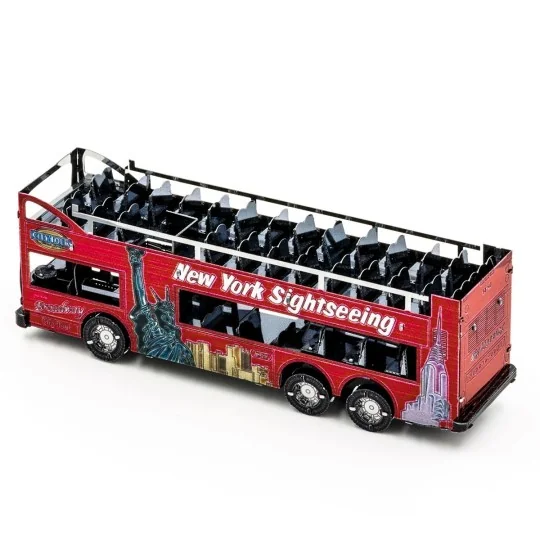 Bus touristique Bug Apple New York Metal Earth Metal Earth MMS169 - 2 MMS169-Bus touristique Bug Apple New York Metal Earth - MMS169