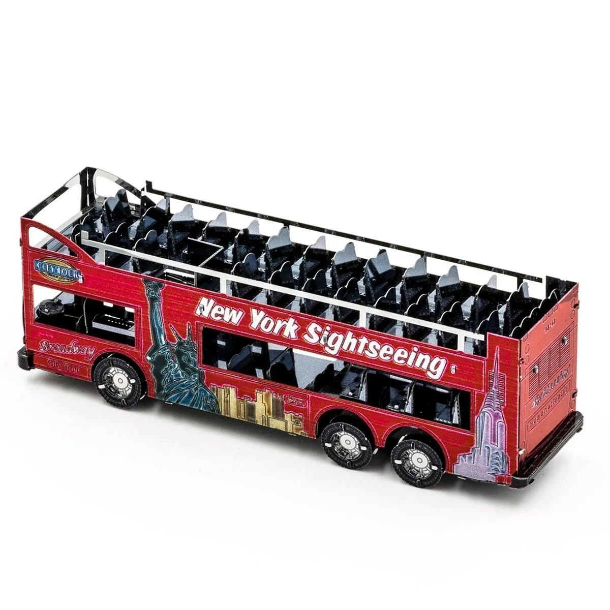 Bus touristique Bug Apple New York Metal Earth Metal Earth MMS169 - 2 Bus touristique Bug Apple New York Metal Earth Metal Earth MMS169 - 2