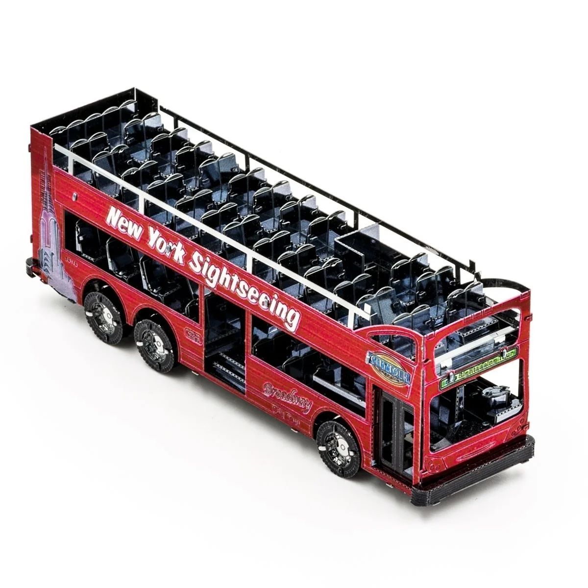 Bus touristique Bug Apple New York Metal Earth Metal Earth MMS169 - 4 Bus touristique Bug Apple New York Metal Earth Metal Earth MMS169 - 4
