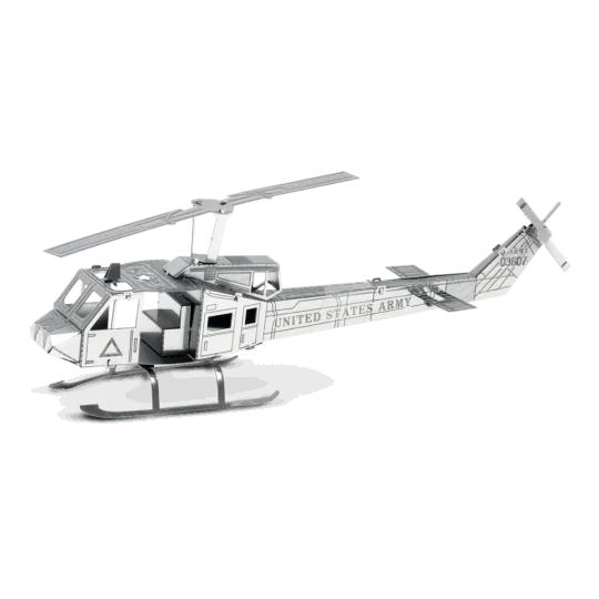 Bell HUEY Metal Earth Helicopter Metal Earth MMS011 - 1 MMS011-Bell HUEY Metal Earth Helicopter - MMS011