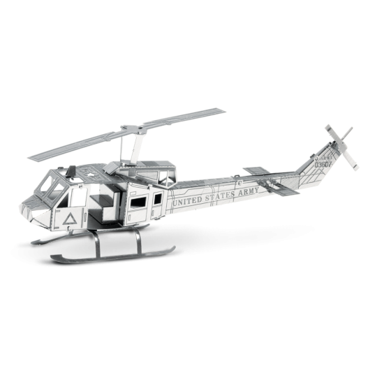 MMS011-Bell HUEY Metal Earth Helicopter