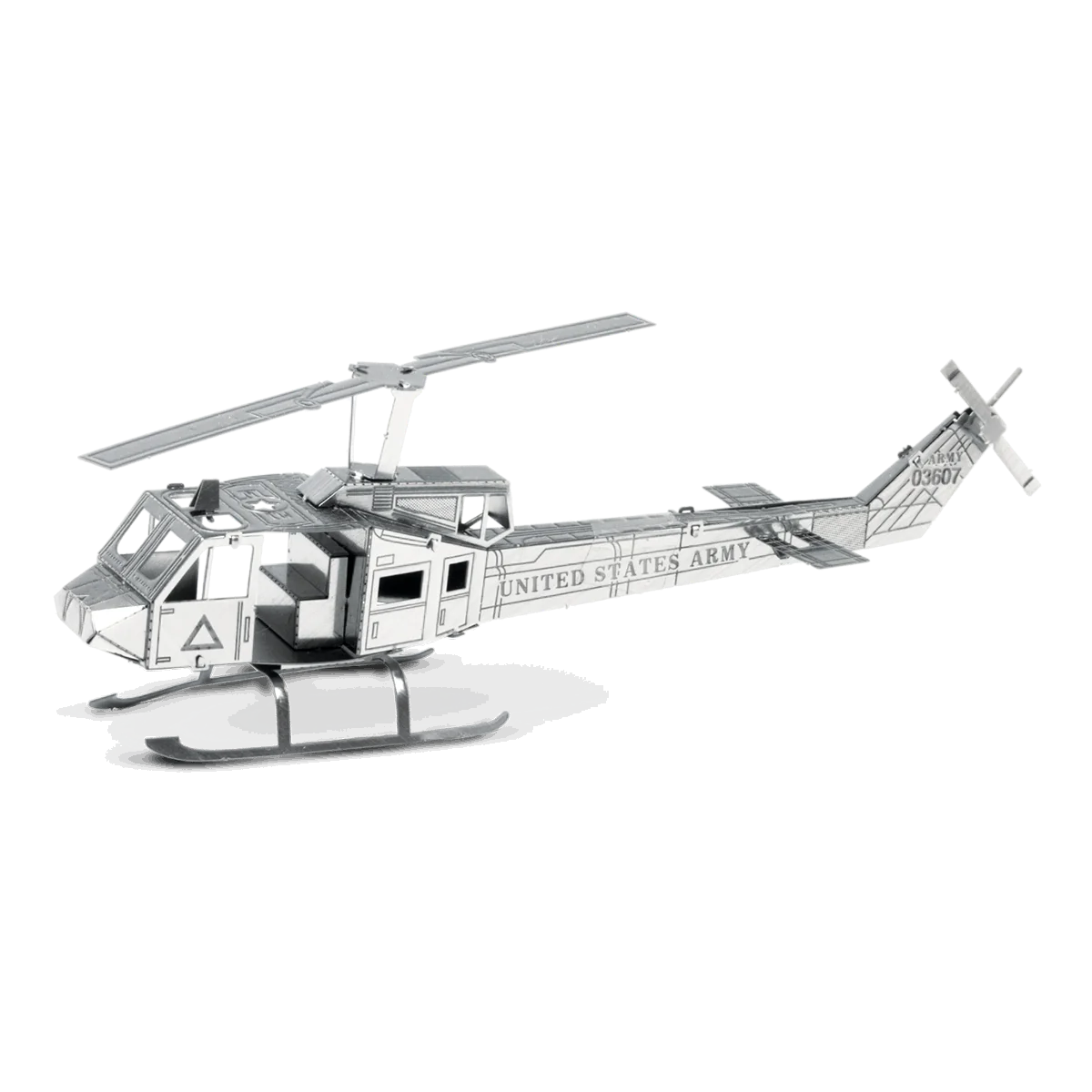Bell HUEY Metal Earth Helicopter Metal Earth MMS011 - 1 Bell HUEY Metal Earth Helicopter Metal Earth MMS011 - 1