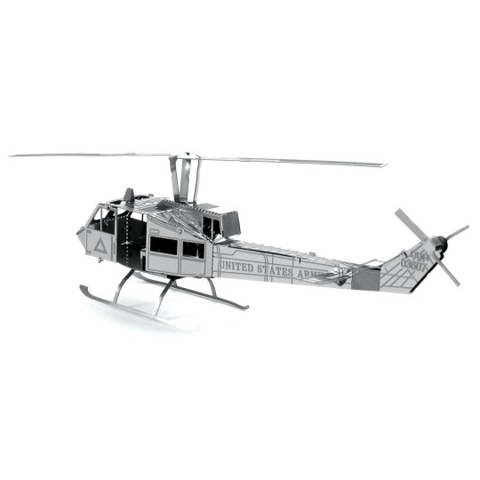 MMS011-Bell HUEY Metal Earth Helicopter