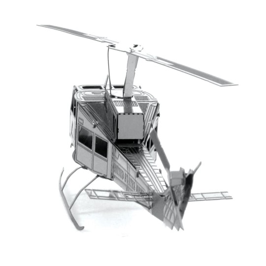 MMS011-Bell HUEY Metal Earth Helicopter