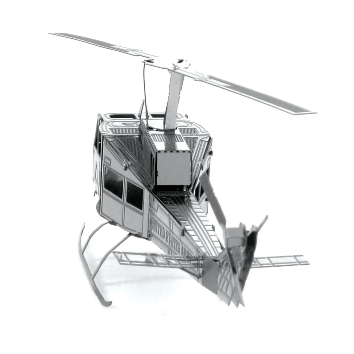 Bell HUEY Metal Earth Helicopter Metal Earth MMS011 - 4 Bell HUEY Metal Earth Helicopter Metal Earth MMS011 - 4