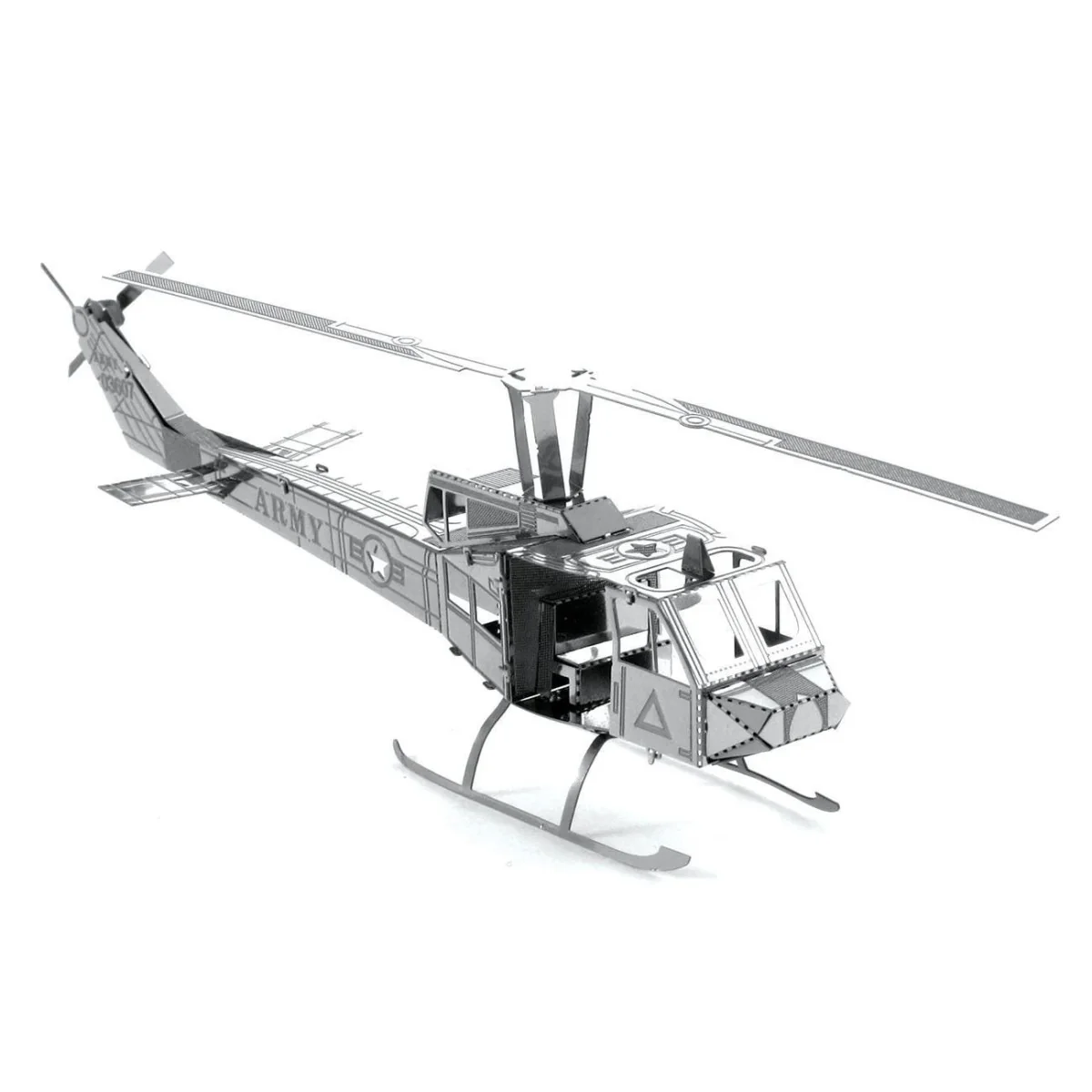 Bell HUEY Metal Earth Helicopter Metal Earth MMS011 - 5 Bell HUEY Metal Earth Helicopter Metal Earth MMS011 - 5