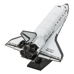NASA White Metal Earth Discovery Shuttle Metal Earth MMS211 - 1