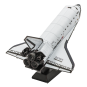 MMS211-NASA White Metal Earth Discovery Shuttle - MMS211