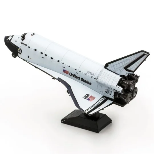 MMS211-NASA White Metal Earth Discovery Shuttle - MMS211