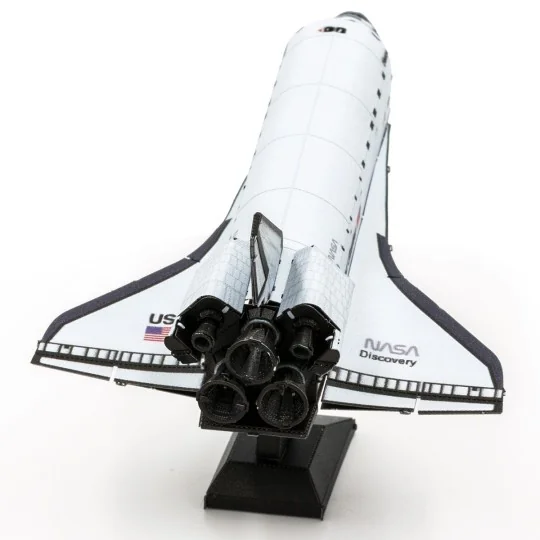 MMS211-NASA White Metal Earth Discovery Shuttle - MMS211