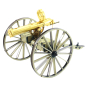 MMS188-Canon tracté Far West Metal Earth - MMS188