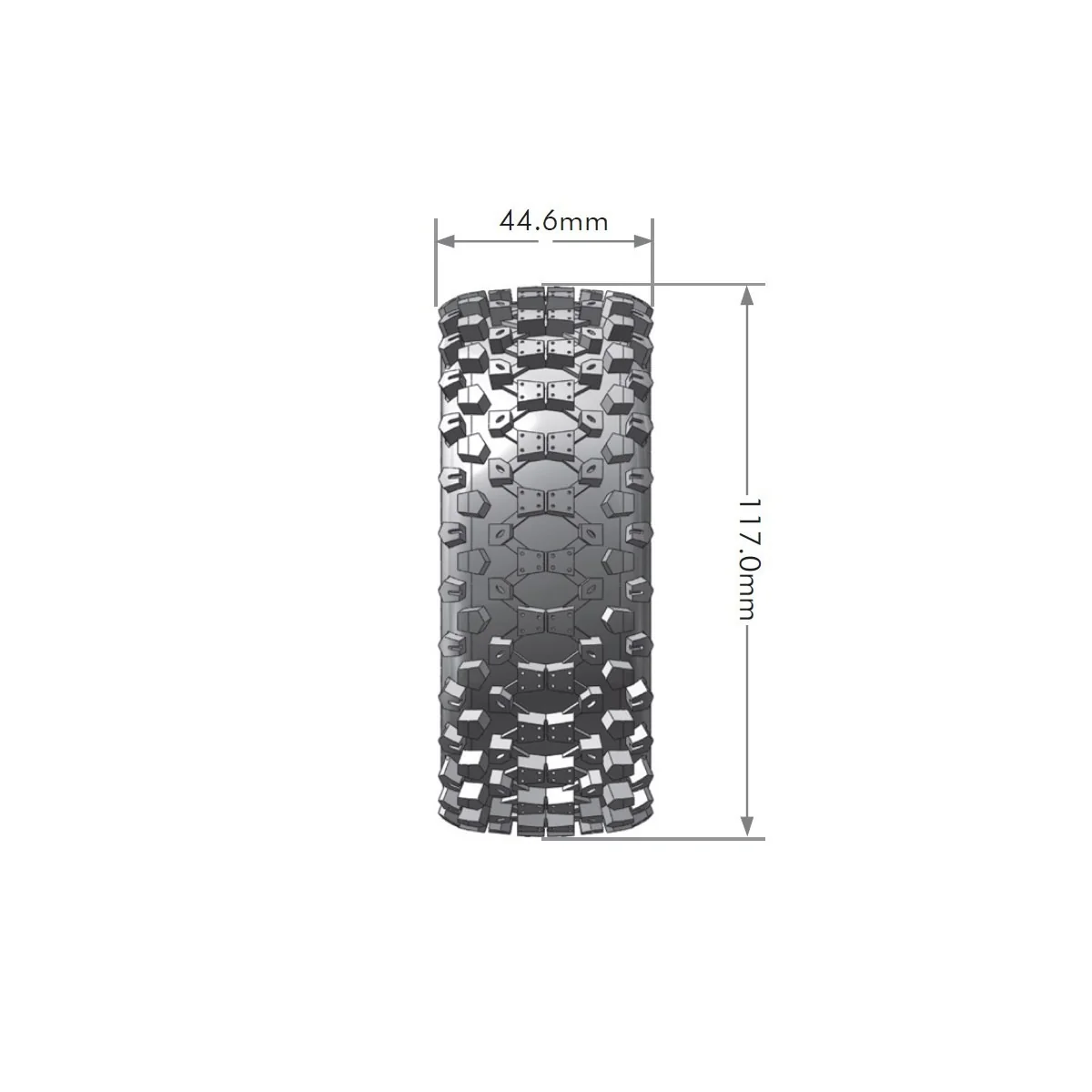 B-Uphill tires - Black baton rims 1/8 (x2) Louise RC Louise RC LR-T3271SB - 2 B-Uphill tires - Black baton rims 1/8 (x2) Louise RC Louise RC LR-T3271SB - 2