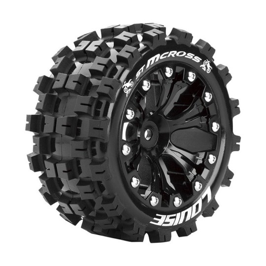 ST-Mcross tires - Chrome 1/10 (x2) Louise RC Louise RC L-T3272SB - 1 L-T3272SB-ST-Mcross tires - Chrome 1/10 (x2) Louise RC - L-T3272SB