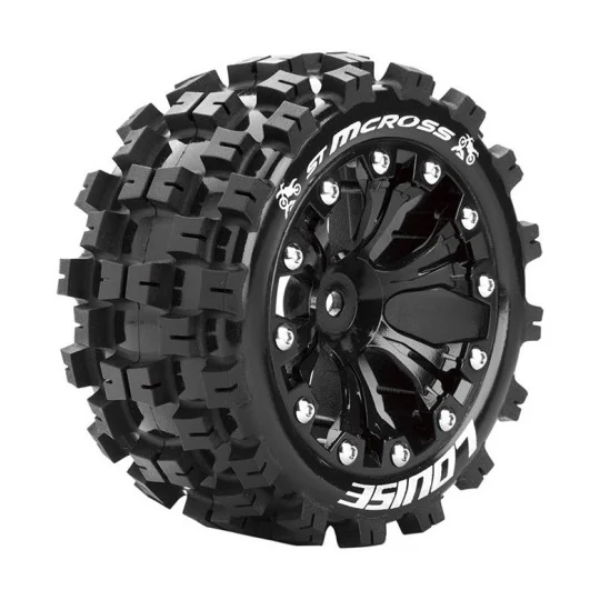 ST-Mcross tires - Chrome 1/10 (x2) Louise RC Louise RC L-T3272SB - 1 L-T3272SB-ST-Mcross tires - Chrome 1/10 (x2) Louise RC - L-T3272SB