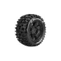 L-T3296B-X-Pioneer Tires + Black Traxxas X-Maxx Rims (x2) Louise RC - L-T3296B
