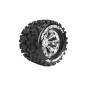 LR-T3219CH-MT-Uphill Tires - Rims 3.8" Chrome 1/8 (x2) Louise RC