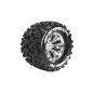 LR-T3219CH-MT-Uphill Tires - Rims 3.8" Chrome 1/8 (x2) Louise RC - LR-T3219CH