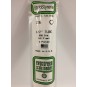 S1370236-Round tube 12.7x350mm Ref: 236 - Evergreen - S1370236