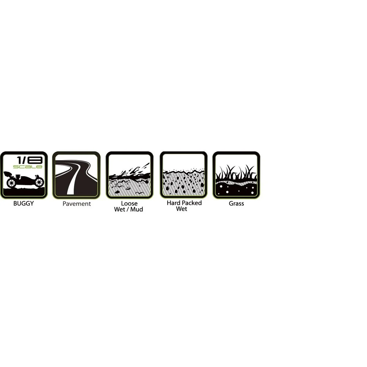 B-Mazinger tires - Black stick rims 1/8 (x2) Louise RC Louise RC LR-T3108SB - 3 B-Mazinger tires - Black stick rims 1/8 (x2) Louise RC Louise RC LR-T3108SB - 3