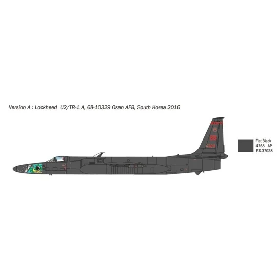 Lockheed TR-1A/B 1/48 Italeri Italeri I2809 - 4 I2809-Lockheed TR-1A/B 1/48 Italeri - I2809