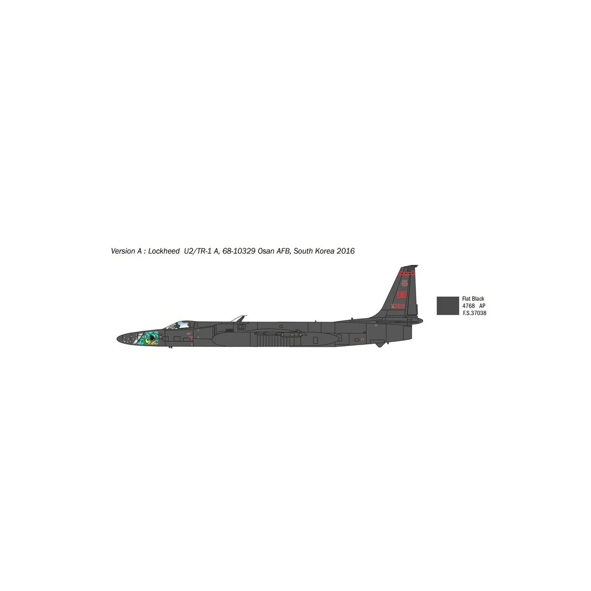 Lockheed TR-1A/B 1/48 Italeri Italeri I2809 - 4 Lockheed TR-1A/B 1/48 Italeri Italeri I2809 - 4
