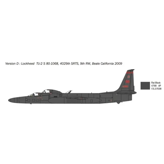 Lockheed TR-1A/B 1/48 Italeri Italeri I2809 - 7 I2809-Lockheed TR-1A/B 1/48 Italeri - I2809