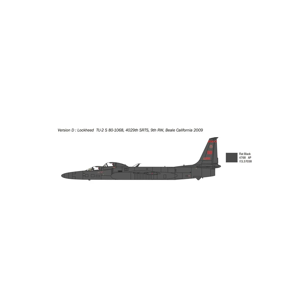 Lockheed TR-1A/B 1/48 Italeri Italeri I2809 - 7 Lockheed TR-1A/B 1/48 Italeri Italeri I2809 - 7