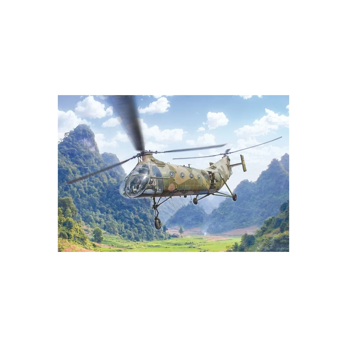 Helico H-21C Gunship 1/48 Italeri Italeri I2774 - 1 Helico H-21C Gunship 1/48 Italeri Italeri I2774 - 1