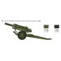 HOWitzer US M1 155mm and Servants 1/35 Italeri Italeri I6581 - 3 I6581-HOWitzer US M1 155mm and Servants 1/35 Italeri - I6581
