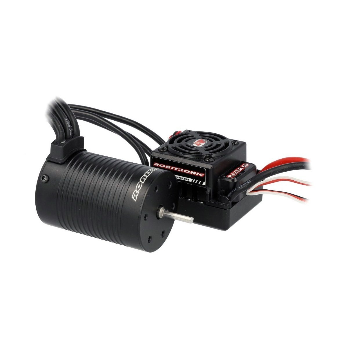 Combo brushless 1/10 ESC WP 60A - 4P engine 3652 4000KV Robitronic Robitronic R01252 - 1 Combo brushless 1/10 ESC WP 60A - 4P engine 3652 4000KV Robitronic Robitronic R01252 - 1