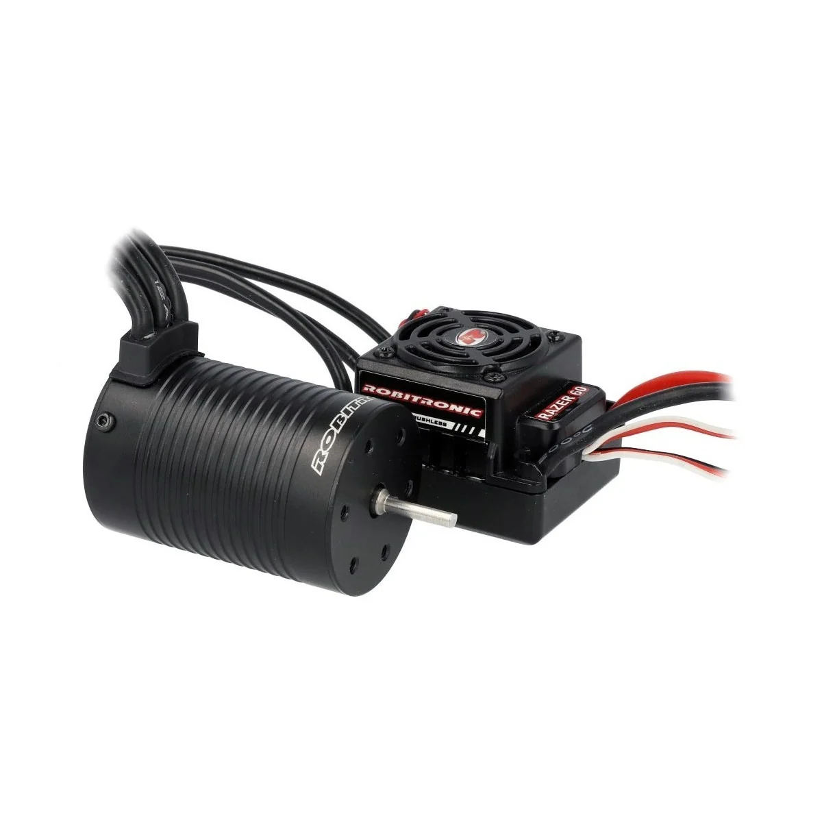 Combo brushless 1/10 ESC WP 60A + moteur 4P 3652 4600KV Robitronic Robitronic R01253 - 1 Combo brushless 1/10 ESC WP 60A + moteur 4P 3652 4600KV Robitronic Robitronic R01253 - 1
