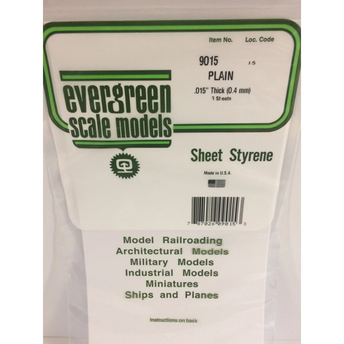 White plate smooth 0.38x150x300mm Ref: 9015 - Evergreen - S1379015 White plate smooth 0.38x150x300mm Ref: 9015 - Evergreen - S1379015